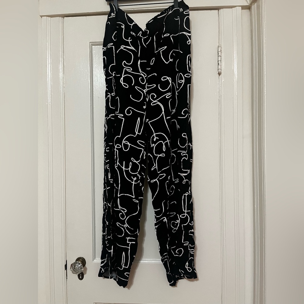 ELOQUII Printed Wide Leg Pant
